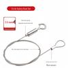 Adjustable Steel Wire Rope with Hook for Sound Insulation Panels and Ceiling Chandeliers
