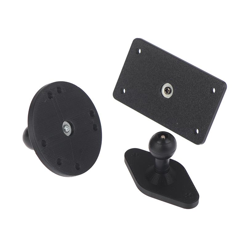 17 mm kulmontering till kulled med diamant eller fyrkantig monteringsbas för telefon GPS-hållare fäste Ramfäste Garmin Zumo/Tomtom