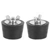 2PCS 1.5in Rubber Expansion Winterizing Plug for Swimming Pool Spa Pipework Winter Fittings