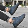 Men's Shoes Classical Vintage Soft Skin-friendly Feeling Frosted Genuine Leather Business Ankle Boots Handmade Casual Boots