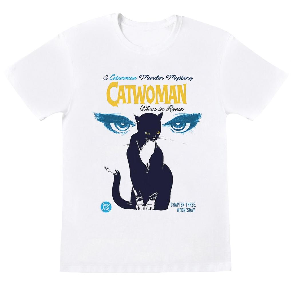 DC Comics Girls Batman Catwoman When In Rome Cotton T-Shirt