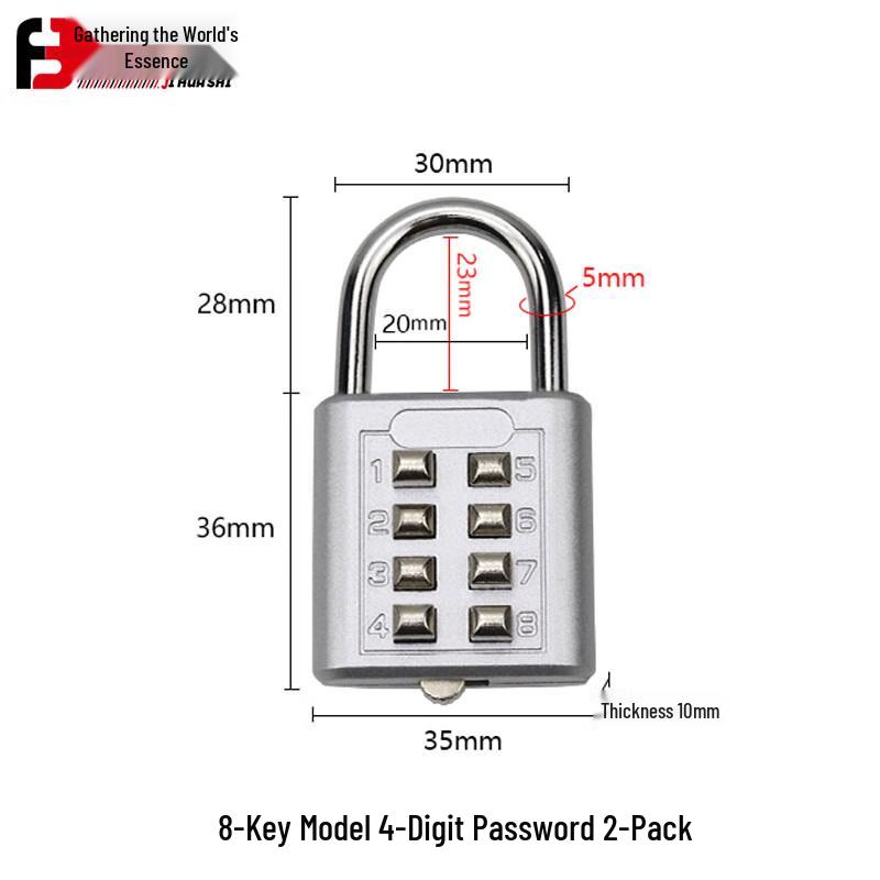 JHS Digital Keypad Padlock