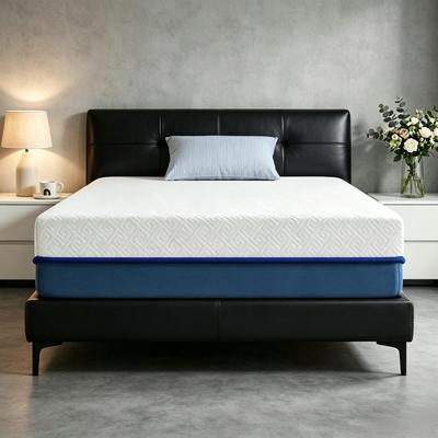 Mattress 90x190cm for 2 People, Green Tea Memory Foam Mattress, Removable Washable Cover, Medium Firmness