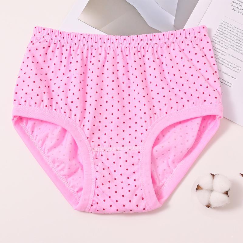 Damen Baumwollslips mit hohem Bund für Mittelalte und Ältere - Übergröße verfügbar