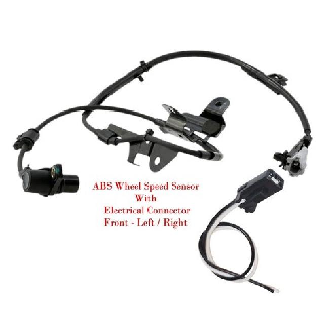 ABS Wheel Speed Sensor& Connector  Front-Left Fits:Toyota Sequoia Tundra