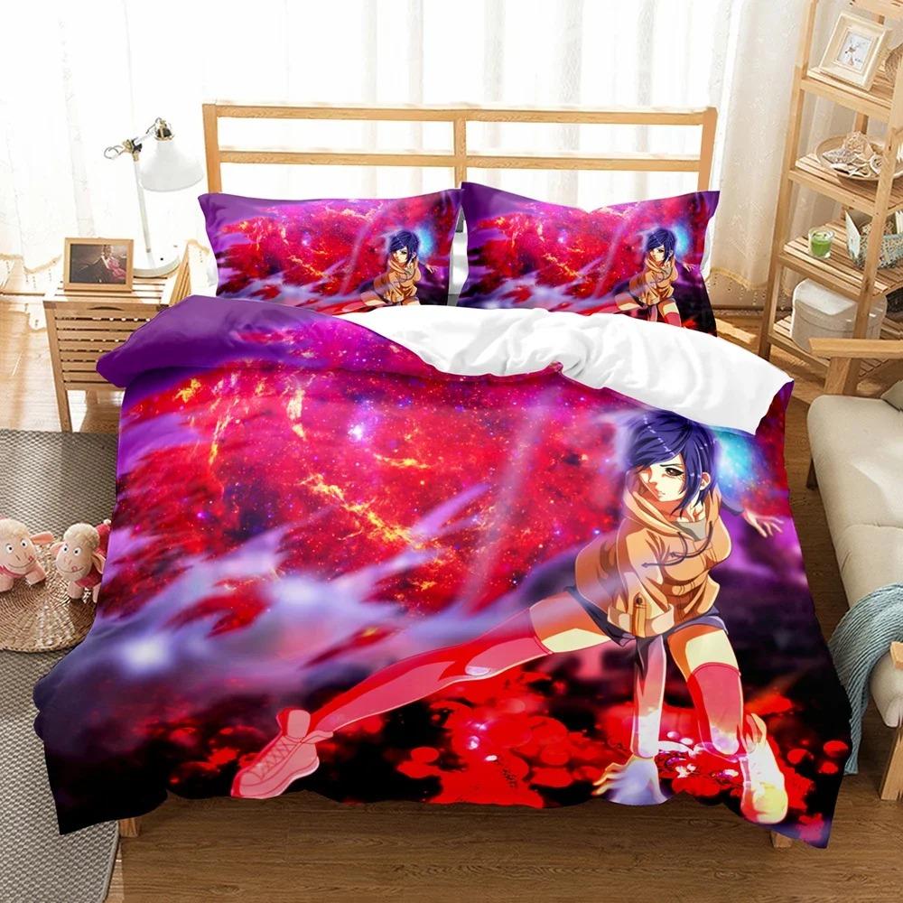 Fashion 3DTokyo Food speciesBedding Sets Duvet Cover Set With Pillowcase Twin Full Queen King Bedclothes Bed Linen Customizable