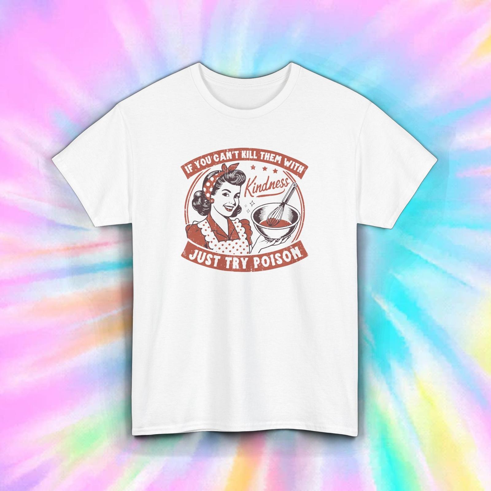 Dark Humor T-Shirt Mens Womens Tees Top Retro Vintage Funny Sarcastic Joke Graphic Gift S-5XL L