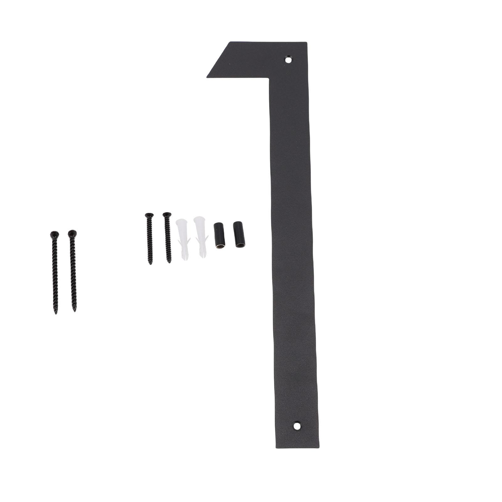 16 Inch Large Modern House Number Big Metal Floating Home Address Number for Outside Outdoor