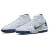 Nike Mercurial Superfly 8 Academy TF Grey Light Marine Unisex Sneakers Football-Grey Volt Dark-Marina-Blue DJ2878-054
