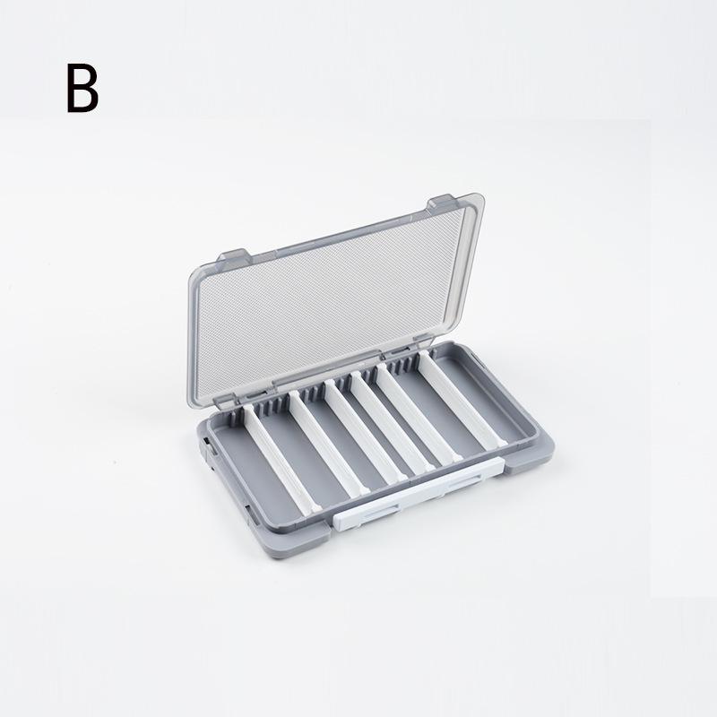 Double-Sided Jewelry & Fishing Accessories Box: Earring, Lure, Spinner Storage