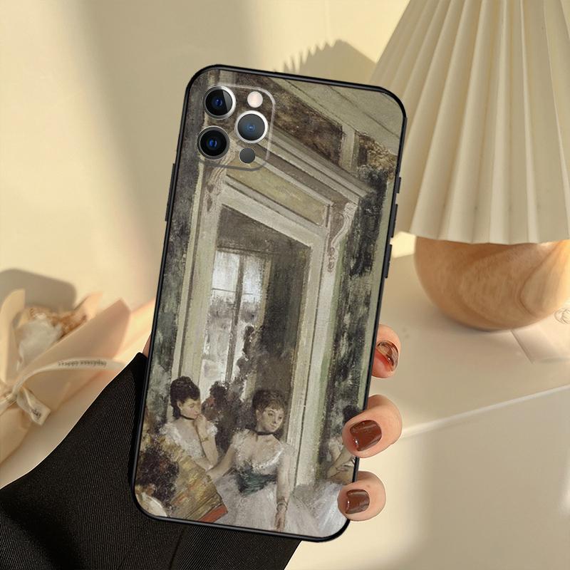 

The Ballet Class Edgar Degas Phone Case For iPhone 14 16 15 11 12 13 17 Pro Max 13 mini 15 16 Plus 16e 17 Air Cover Funda iPhone 17 Air