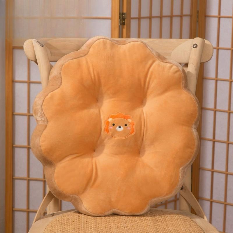 

Творческая фруктовая подушка круглая подушка животное многофункциональная утолщенная подушка для путешествий в автомобиле офис 45cm