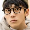 Neo Retro 83100 Horn-Rimmed Glasses Gold Black