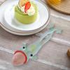 Ceramic Dessert Spoon Cute Stirring Spoon Household Coffee Spoon  Kitchenware