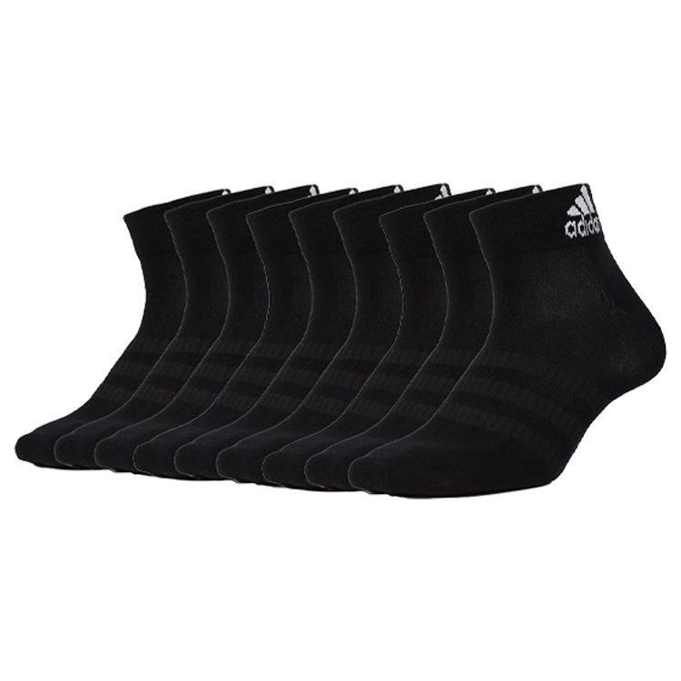 Adidas Basketball Socks Unisex Black Couple's DZ9436