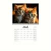 [Popular Choice] New 2025 Calendar, Cute Cat Wall Calendar, Three Kittens Calendar, Christmas and New Year Calendar