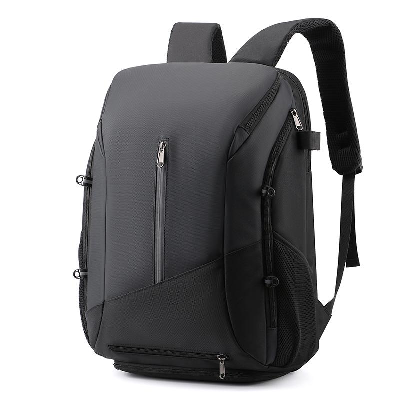 Men's Water-Repellent Sports Backpack with Independent Shoe Compartment for Basketball, Football, Badminton, Softball, and Tennis