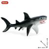Oenux Ocean Animals Action Figures Sealife Shark Whare Megalodon Model Figurines PVC Home Decoration Kid Cognitive Education Toy