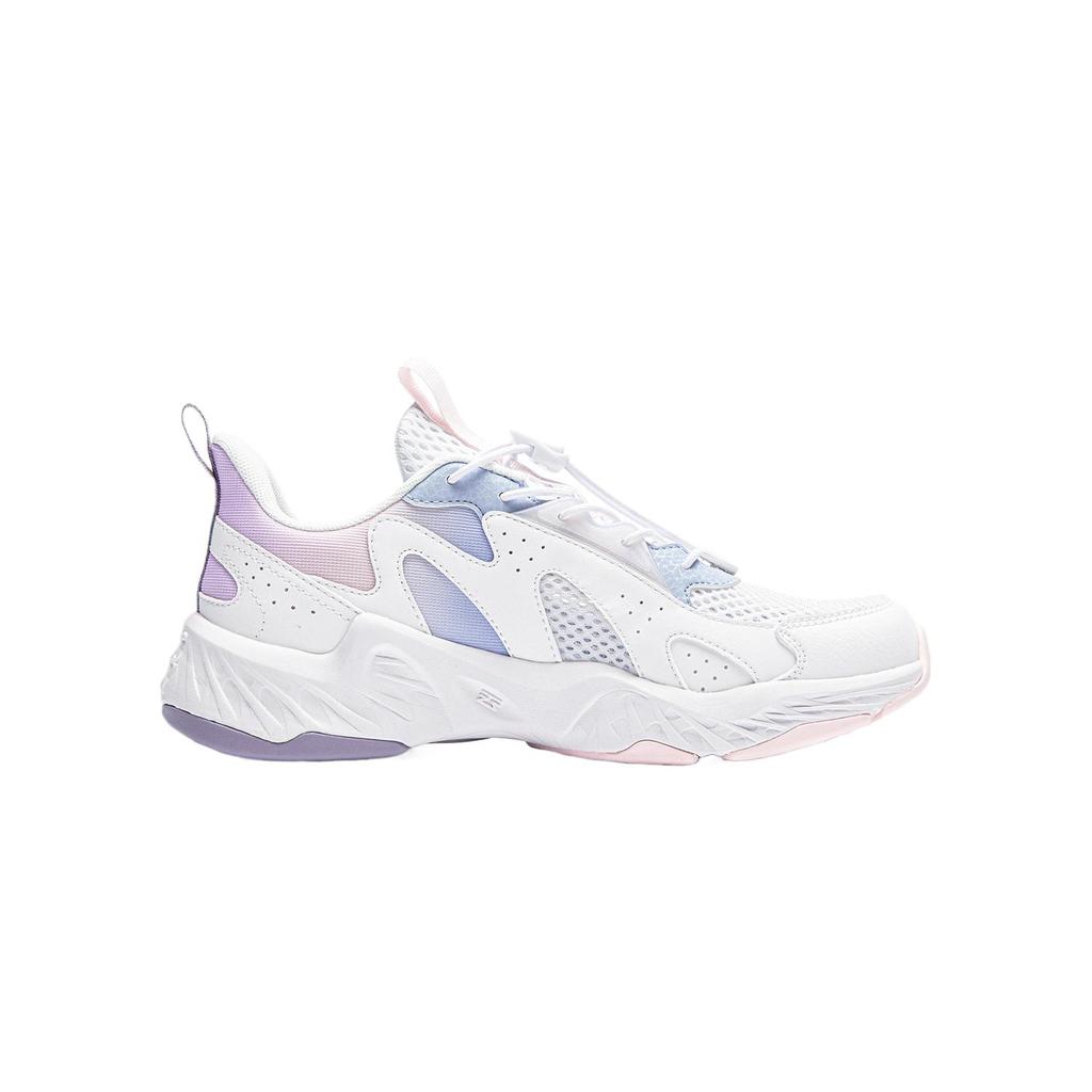 Li Ning Kids Sports Lifestyle Synthetic Leather Fabric Fashion Simple Comfortable Aesthetic Low-Top Casual Shoes Men casual shoes YKCU140-2