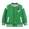 Boys' Seasonal Baseball Jacket 2026: Velvet Lined, Thick, Casual Top for Kids
