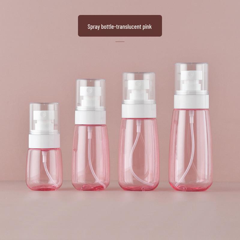 Travel Refillable Spray Bottle: Press-Type, Fine Mist Toner, Makeup Hydration, Empty Mini Perfume Sprayer.