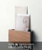 Yamazaki Magnetic Key Hook with Holder, Lin, Brown, 2729