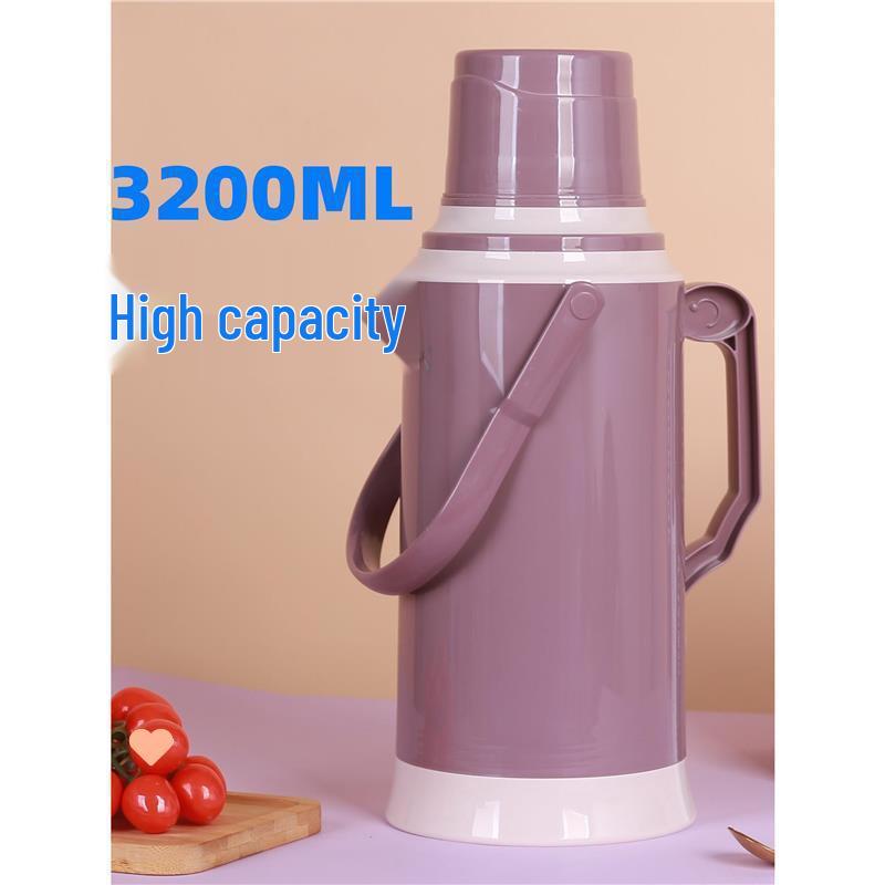Large Capacity Plastic Thermos Bottle - Home & Dorm Use
