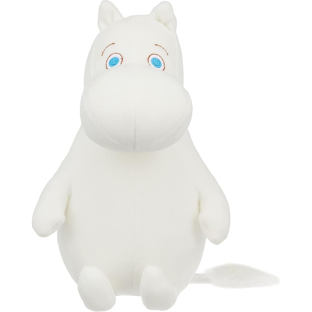 Moomin Characters Out of the Pages Moomin Plush Toy 22cm Height Soft Stuffed Animal