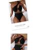 Damen Ein-Schulter Cutout Badeanzug: Europäische & Amerikanische High-End-Mode