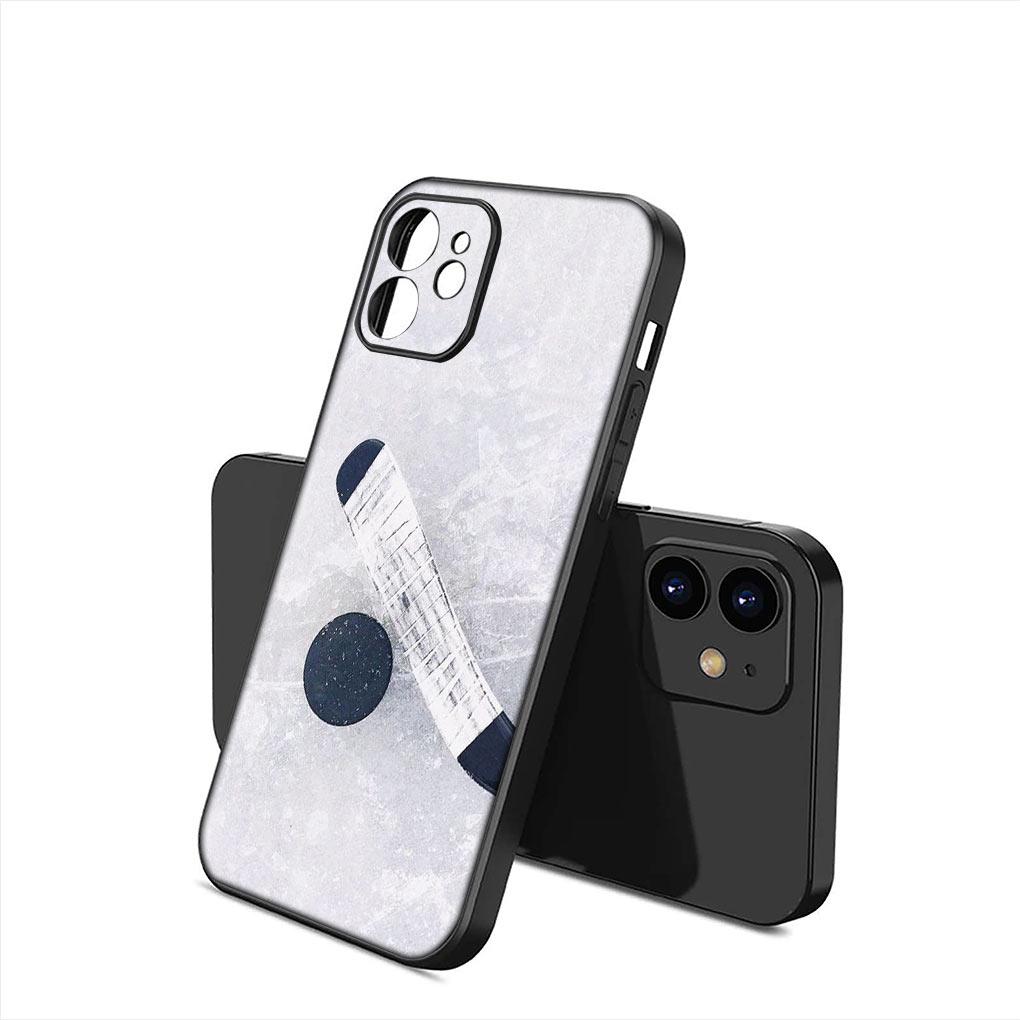 Ice Hockey Cover Phone Case for Apple iPhone 15 14 Plus 13 12 Mini Pro Max XR + 13Pro 14+ 15+ Funda Soft Casing