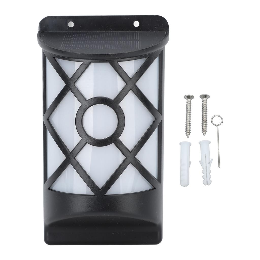 Flames Solar Outdoor Light Outdoor Motion Sensing LED Solar Powered Wall Mount Night Light