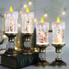 Musical Christmas Crystal Candle Light Decoration for Kids' Birthday & Holiday Gifts