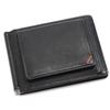 Leather Craftsman Margot Money Clip with Coin Genuine Bill Clip Italian Coin Case Bill Clip MG005 BK (Margot) Pocket, Leather, Wallet, Men's, Leather,