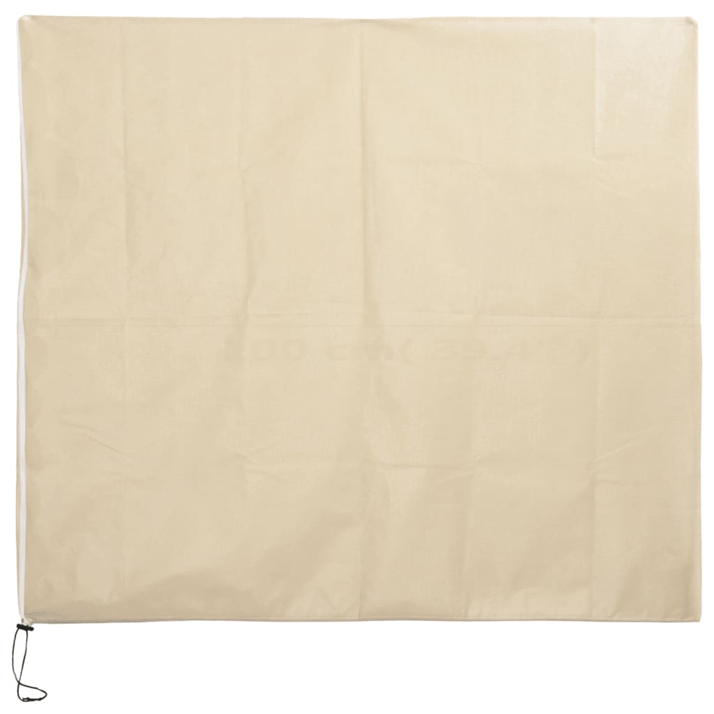 Vidaxl Protective Covers With Zipper, 4 Pcs., 70 G/M² 3.93X3.5 M