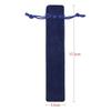 Holder Stationery Single Pen Bag Office School Supplies Plush Cloth Pen Bag Velvet Pen Pouch Sleeve Double-sided Thickened