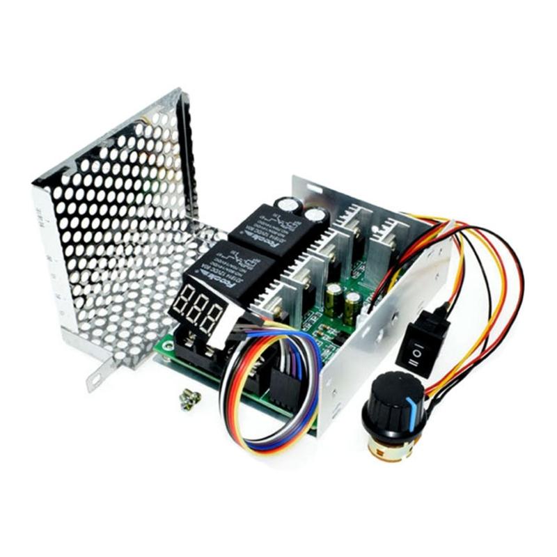 Speed Controller for Brushed Motor LCD Display Motor Regulator Adjustable Motor Controller Conveniently Change Settings
