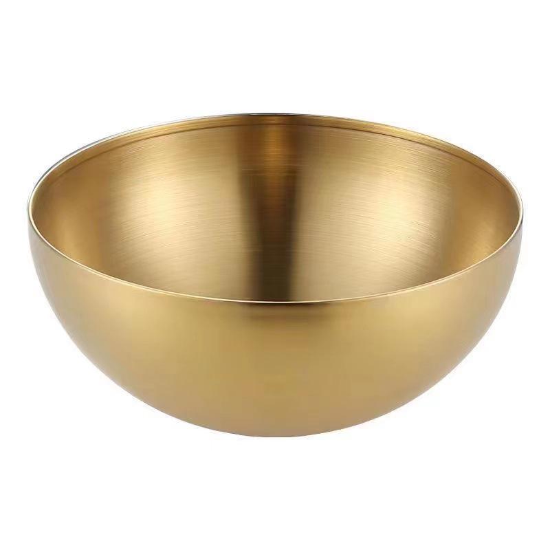 Korean Stainless Steel Salad & Noodle Bowl for Cold Dishes