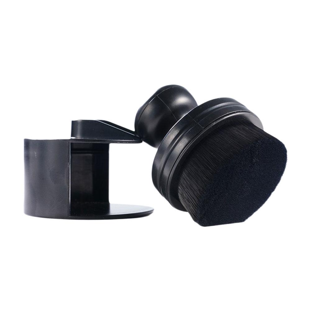 Universal Car Tire Tool Crevice Dust Removal Artifact Brush Seal Design With Cover High Density Portable Car Brush Styling