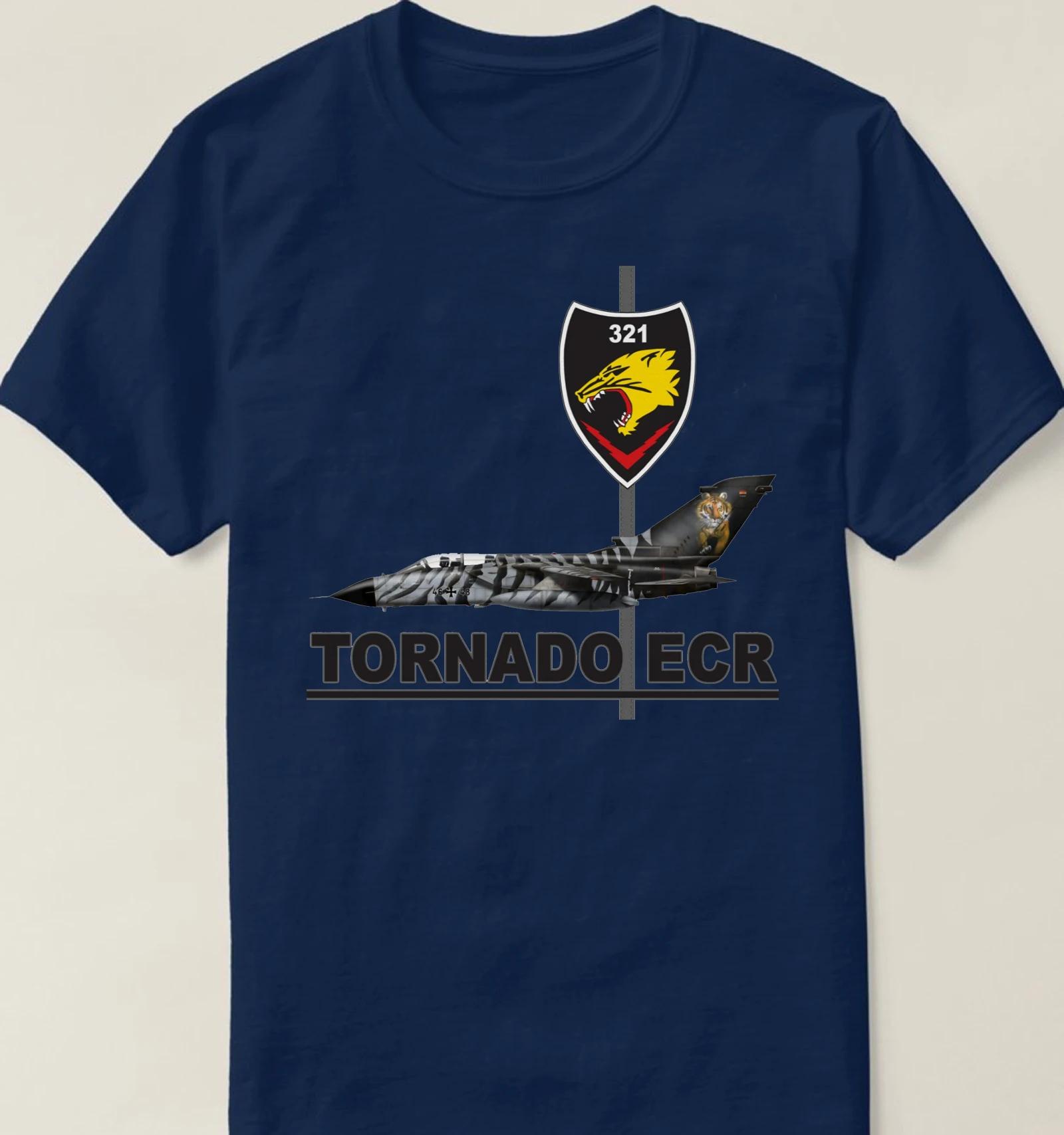 

German Air Force JaBoG 321 Lechfeld Tigers Tornado ECR TShirt Summer Cotton ONeck Short Sleeve Mens T Shirt New S3XL 4XL