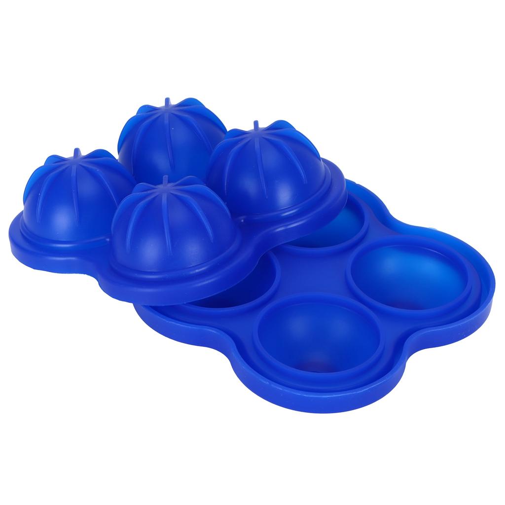 4 Hole Ice Cubes Mold Silicone Ice Ball Maker Mould Tray for Home Kitchen Supplies