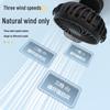 Rechargeable Portable USB Desktop Fan - Silent, Strong Wind, Clip-On, Ideal for Dorms & Students