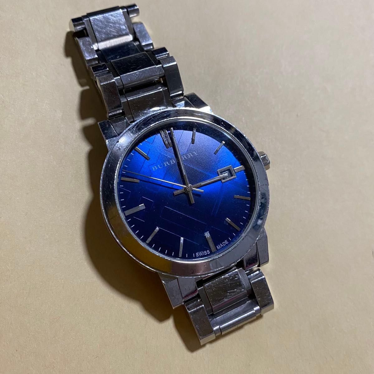 Used BURBERRY THE CITY Blue Dial Watch