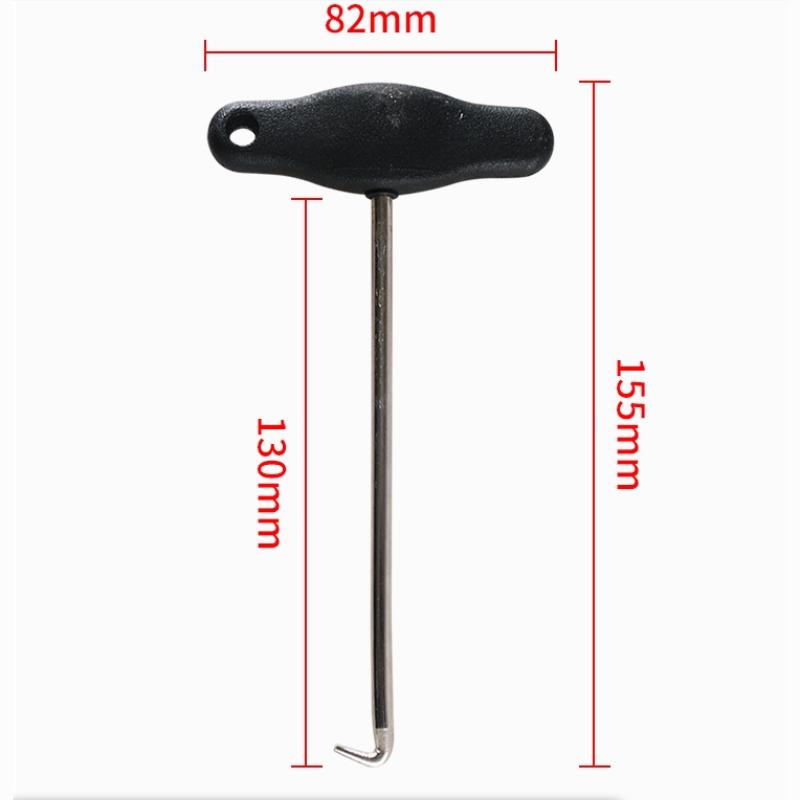 T-Handle Pull-out Hook for Vehicle Removal Tool Remover Car Pulling Hooks Application Repair Part