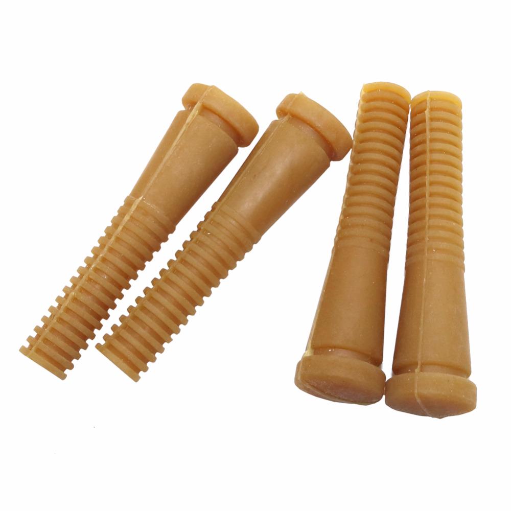 10PCS Poultry Rubber Rod 10.7cm Chicken Pigeon Quail Rubber Plucking Fingers Plucker Rod Plucking Fingers Removal Machine Stick