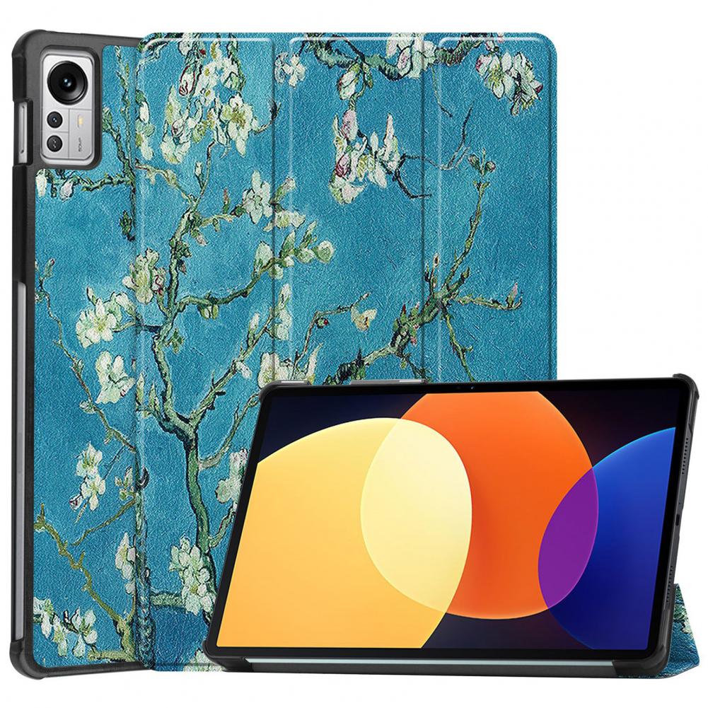 Protective Case for Tablet Tab S9 Fe 10.9-inch Faux Leather Protective Case with Triple Fold for Fall for Sm-x510/sm-x1516