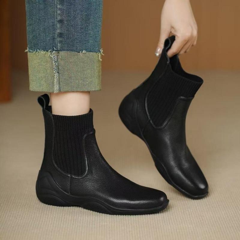 Soft-soled Women's Boots with Sports Soles, New Autumn and Winter Boots for Women, Flat Shoes