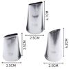 3Pcs Pastry Baking Set Stainless Steel Piping Icing Nozzles Cake Decorating Tip Sets Rose Petal Cream Decoration Tools