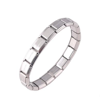 Modisches Edelstahl-Schmuckarmband, Stretch-Armband