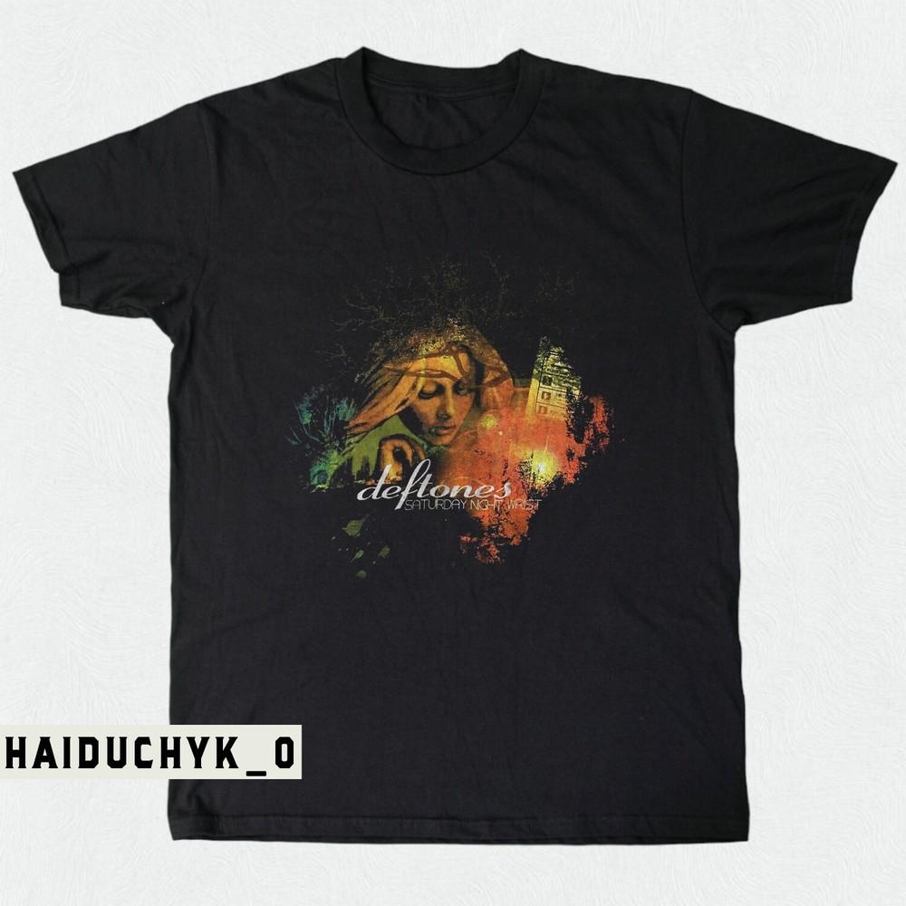 DEFTONES SATURDAY NIGHT WRIST Unisex Black T-shirt Size S-5XL Unisex T-Shirt S