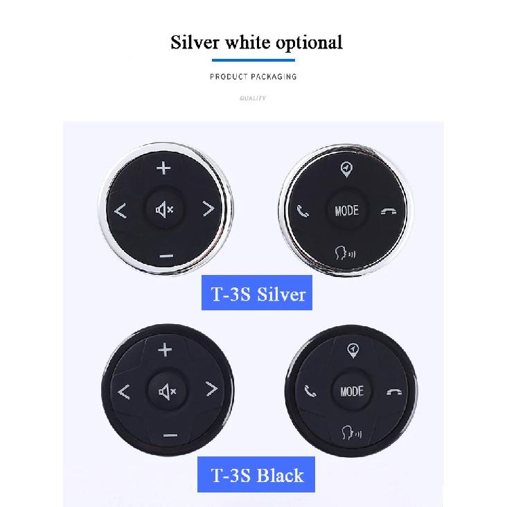 Universal Car steering wheel remote control Controller 10 Key Music Wireless DVD GPS Navigation Radio Remote Control Buttons